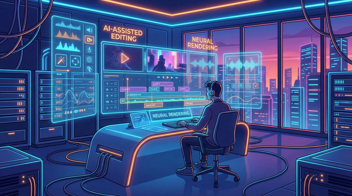 里番网 - AI剪辑演示